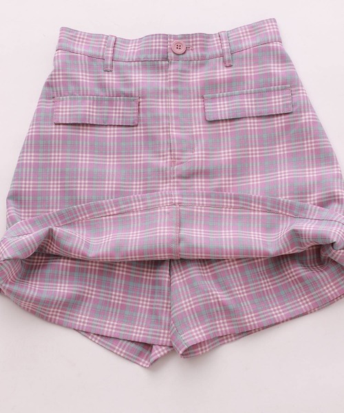 repipi armario（レピピ アルマリオ）の「フラップポケスカパン（スカート・キッズ・ブラウン系その他/パープル系その他/グリーン系その他・SMALL/MEDIUM/LARGE）」の13枚目の写真