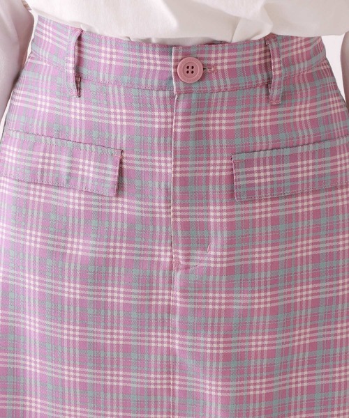 repipi armario（レピピ アルマリオ）の「フラップポケスカパン（スカート・キッズ・ブラウン系その他/パープル系その他/グリーン系その他・SMALL/MEDIUM/LARGE）」の10枚目の写真