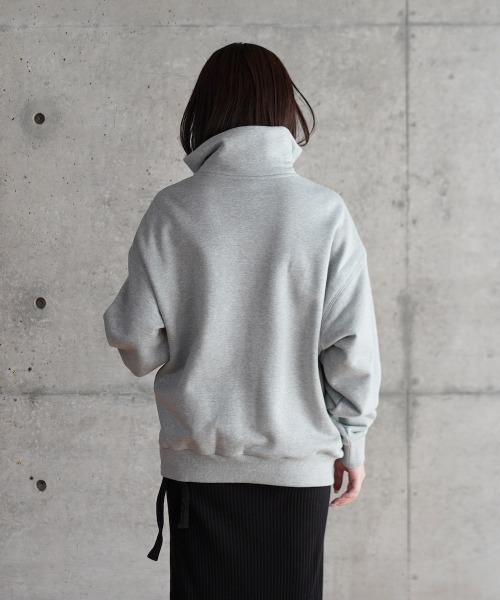 fax copy express グレー　フーディ Fax Copy Express【ファックスコピーエクスプレス】Flow zip-up