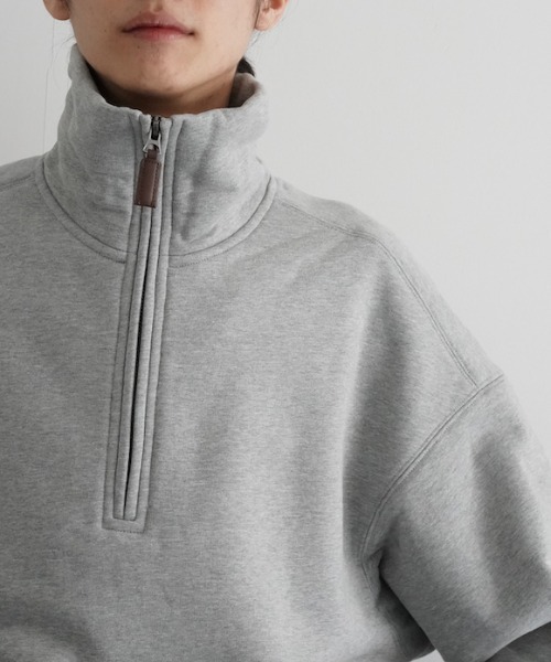 fax copy express グレー　フーディ Fax Copy Express【ファックスコピーエクスプレス】Flow zip-up