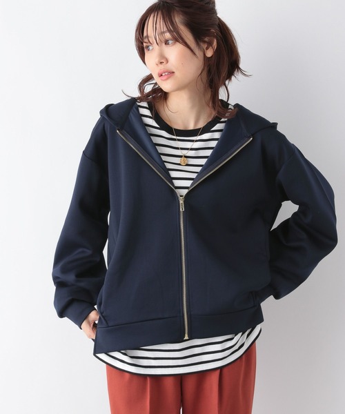 GLOBAL WORK（グローバルワーク）の「ライトクッションZIPパーカー