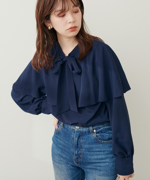 natural couture（ナチュラルクチュール）の「WEB限定 / ケープ付き 