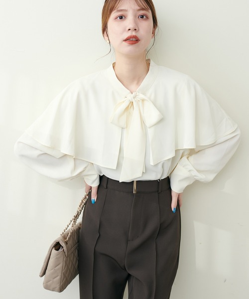 natural couture（ナチュラルクチュール）の「WEB限定 / ケープ付き