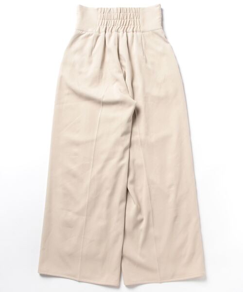 archives（アルシーヴ）の「フロントｚｉｐハイウエスト　ストレートパンツ（その他パンツ・レディース・アイボリー/ブラック/ブラウン・MEDIUM）」の4枚目の写真