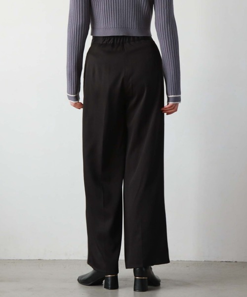 archives（アルシーヴ）の「フロントｚｉｐハイウエスト　ストレートパンツ（その他パンツ・レディース・アイボリー/ブラック/ブラウン・MEDIUM）」の15枚目の写真