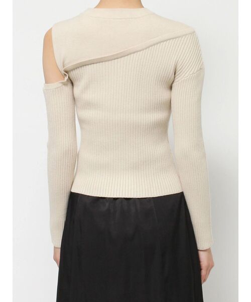 RESEXXY（リゼクシー）の「レイヤードボタンニットトップス（ニット/セーター・レディース・グリーン/ブラック/アイボリー・FREE）」の18枚目の写真