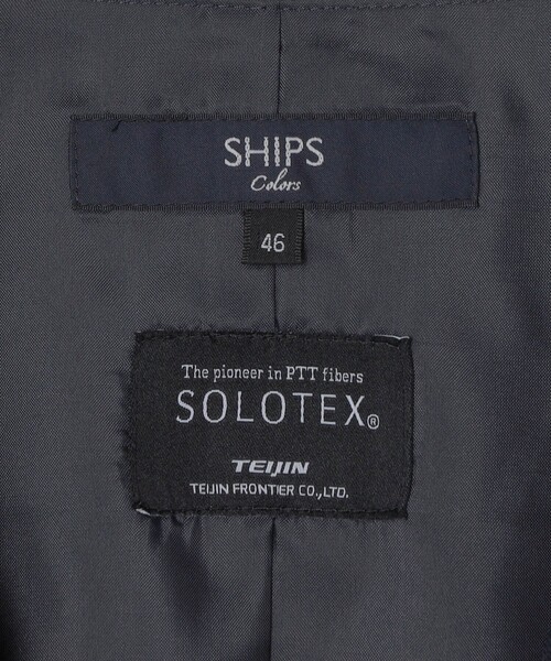 SHIPS Colors（シップス カラーズ）の「SHIPS Colors:〈洗濯機可能〉T/W ベスト（スーツベスト・メンズ・ブラック/ネイビー/コバルトブルー・44/48/46）」の11枚目の写真