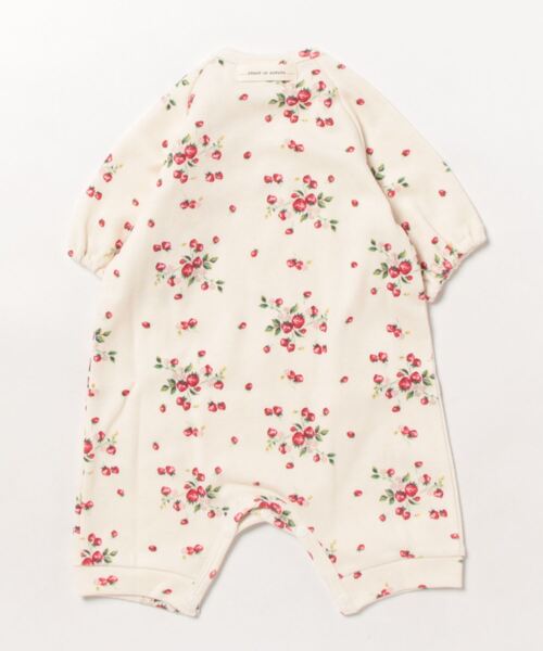 sense of wonder（センスオブワンダー）の「野イチゴ総柄ＮＥＷＢＯＲＮウェア（ロンパース・キッズ・キナリ・50-60cm）」の10枚目の写真