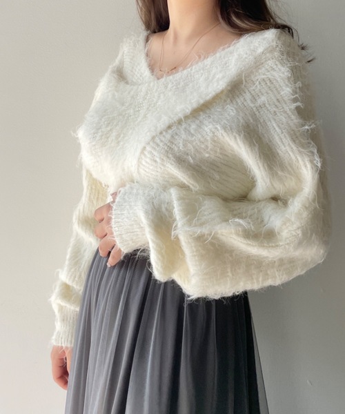 Celestial ニット　白 Celestial ニット 白 Celestial ニット（ニット／セーター）｜Deuxieme