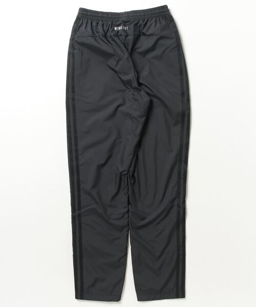 アディダス　ナイロンパンツ ワイド スリーストライプ ネイビー M ウエストゴム adidas アディダス ロングパンツ レディース ジャージ