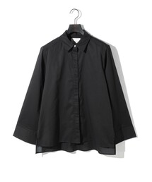 MIDIUMISOLID for Ladies ワイドスリーブシャツ