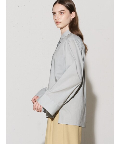 MIDIUMISOLID(ミディウミソリッド)の「MIDIUMISOLID for Ladies ワイドスリーブシャツ(シャツ/ブラウス・レディース・ピンク/オフホワイト/グレー/ブラック・FREE)」の21枚目の写真