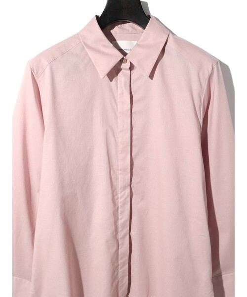 MIDIUMISOLID(ミディウミソリッド)の「MIDIUMISOLID for Ladies ワイドスリーブシャツ(シャツ/ブラウス・レディース・ピンク/オフホワイト/グレー/ブラック・FREE)」の8枚目の写真