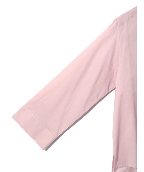 MIDIUMISOLID(ミディウミソリッド)の「MIDIUMISOLID for Ladies ワイドスリーブシャツ(シャツ/ブラウス・レディース・ピンク/オフホワイト/グレー/ブラック・FREE)」の10枚目の写真