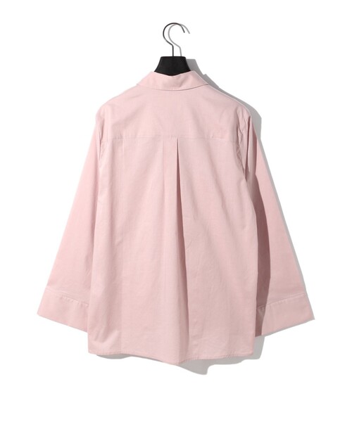 MIDIUMISOLID(ミディウミソリッド)の「MIDIUMISOLID for Ladies ワイドスリーブシャツ(シャツ/ブラウス・レディース・ピンク/オフホワイト/グレー/ブラック・FREE)」の13枚目の写真