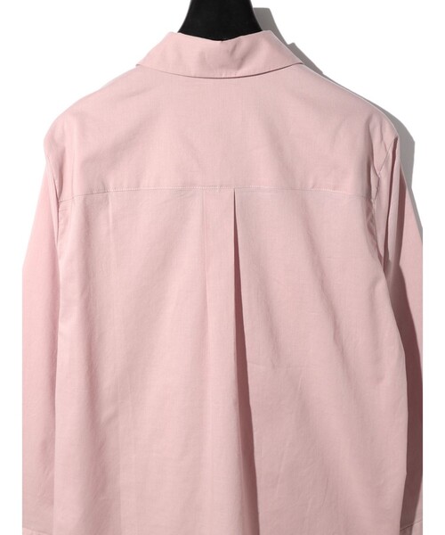 MIDIUMISOLID(ミディウミソリッド)の「MIDIUMISOLID for Ladies ワイドスリーブシャツ(シャツ/ブラウス・レディース・ピンク/オフホワイト/グレー/ブラック・FREE)」の14枚目の写真