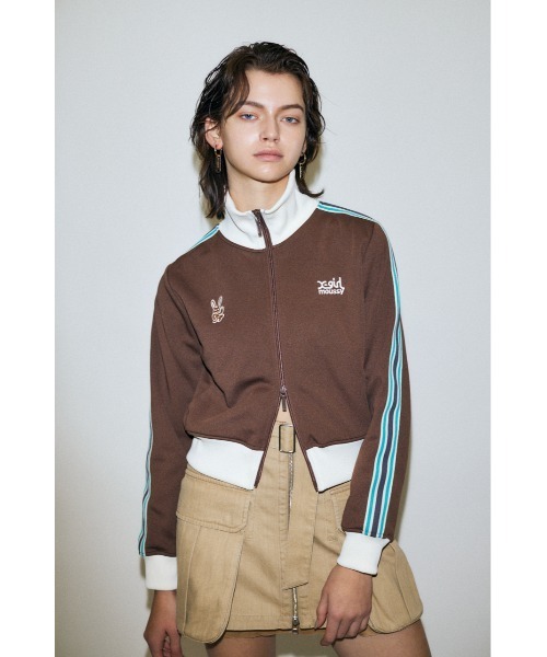 MOUSSY(マウジー)の「XG COMPACT TRACK ジャケット(その他アウター・レディース・ブラック/ブラウン/アイボリー・FREE)」の15枚目の写真