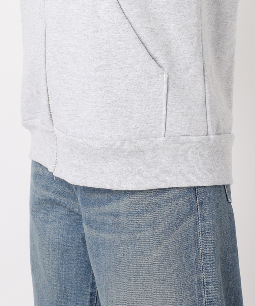 FRAMeWORK(フレームワーク)の「【LOS ANGELES APPAREL / ロサンゼルスアパレル】 HOOD SWEAT SHIRT(パーカー・レディース・ライトグレー/ホワイト・SMALL)」の5枚目の写真