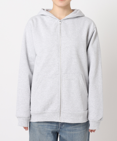 FRAMeWORK(フレームワーク)の「【LOS ANGELES APPAREL / ロサンゼルスアパレル】 HOOD SWEAT SHIRT(パーカー・レディース・ライトグレー/ホワイト・SMALL)」の8枚目の写真