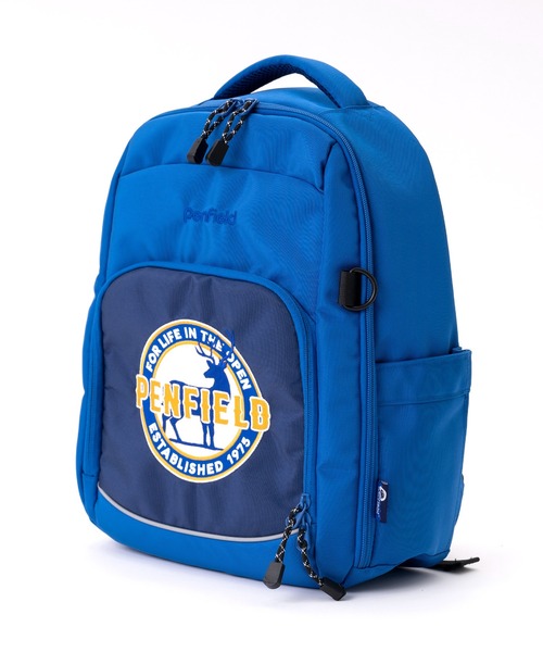 PEN FIELD(ペンフィールド)の「【EC別注】Penfield ペンフィールド ブランド サークル ロゴ 刺繍 ワッペン 容量約15L リュックサック(バックパック/リュック・キッズ・パープル/ブラック/ブルー・FREE)」の9枚目の写真