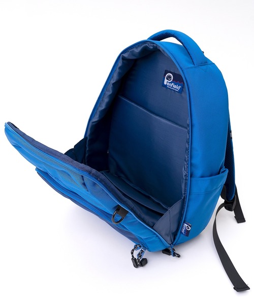 PEN FIELD(ペンフィールド)の「【EC別注】Penfield ペンフィールド ブランド サークル ロゴ 刺繍 ワッペン 容量約15L リュックサック(バックパック/リュック・キッズ・パープル/ブラック/ブルー・FREE)」の13枚目の写真