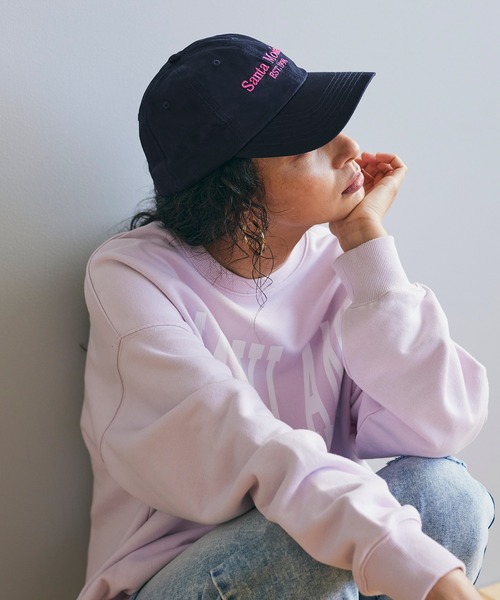 coca(coca)(コカ)の「ロゴ刺繍キャップ(キャップ・レディース・ブラック/ネイビー・ONE SIZE)」の11枚目の写真