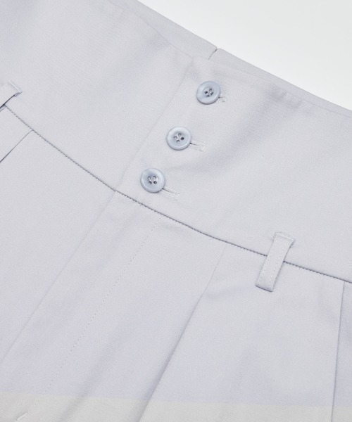 ROPE' PICNIC(ロペピクニック)の「防汚加工/タックワイドパンツ(その他パンツ・レディース・サックスブルー/ベージュ/ネイビー/ホワイト・40/38/36)」の16枚目の写真