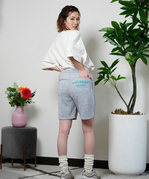 BILLABONG(ビラボン)の「BILLABONG/ビラボン Tシャツ ワイドルーズシルエット クロップド丈 BE013-207(Tシャツ/カットソー・レディース・ライトブルー/ホワイト/イエロー/スミクロ・M)」の21枚目の写真
