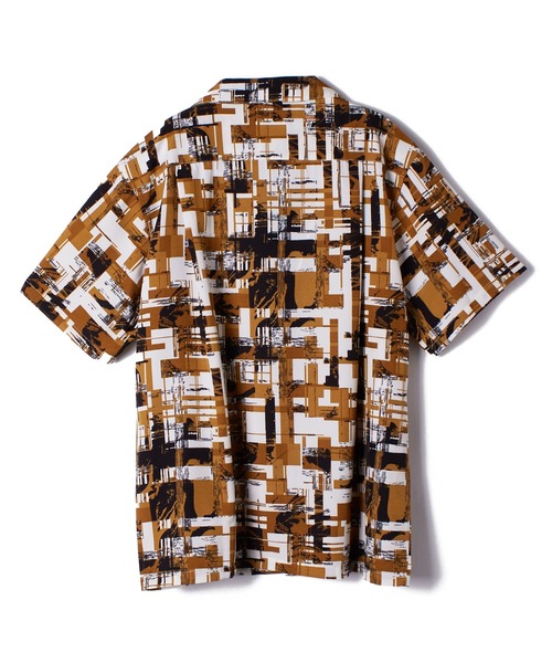 ＪＵＧＬＡＮＳ（ユグランス）の「【many men, many minds.】ジオメトリック柄オープンシャツ/メンズ（シャツ/ブラウス・メンズ・イエロー/ブルー・M/L/XL）」の8枚目の写真