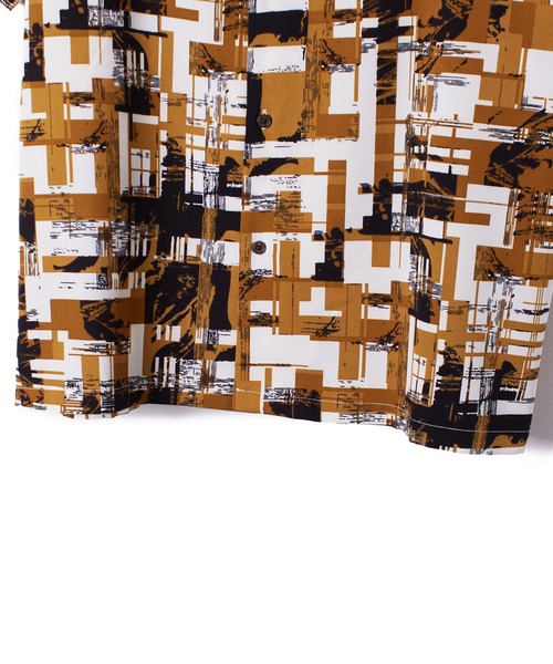 ＪＵＧＬＡＮＳ（ユグランス）の「【many men, many minds.】ジオメトリック柄オープンシャツ/メンズ（シャツ/ブラウス・メンズ・イエロー/ブルー・M/L/XL）」の11枚目の写真