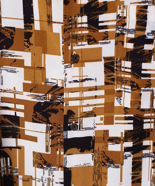 ＪＵＧＬＡＮＳ（ユグランス）の「【many men, many minds.】ジオメトリック柄オープンシャツ/メンズ（シャツ/ブラウス・メンズ・イエロー/ブルー・M/L/XL）」の12枚目の写真