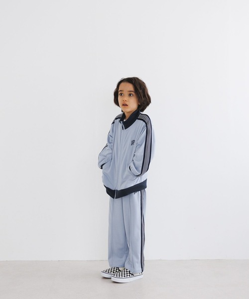 BAYFLOW(ベイフロー)の「トラックジャケット(KIDS)(ブルゾン・キッズ・ブラック/サックスブルー/グリーン・110cm/120cm/130cm/140cm/150cm)」の19枚目の写真
