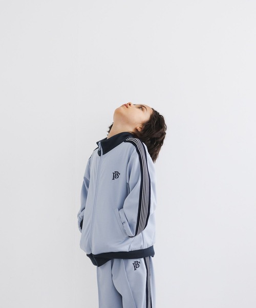 BAYFLOW(ベイフロー)の「トラックジャケット(KIDS)(ブルゾン・キッズ・ブラック/サックスブルー/グリーン・110cm/120cm/130cm/140cm/150cm)」の20枚目の写真