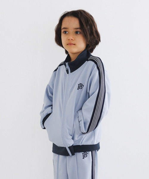 BAYFLOW(ベイフロー)の「トラックジャケット(KIDS)(ブルゾン・キッズ・ブラック/サックスブルー/グリーン・110cm/120cm/130cm/140cm/150cm)」の21枚目の写真
