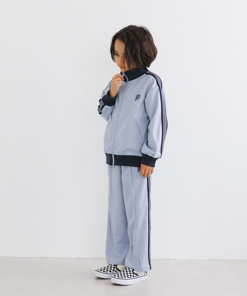 BAYFLOW(ベイフロー)の「トラックジャケット(KIDS)(ブルゾン・キッズ・ブラック/サックスブルー/グリーン・110cm/120cm/130cm/140cm/150cm)」の22枚目の写真