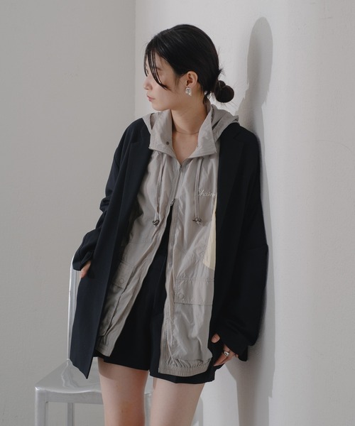 Kastane(カスタネ)の「【2024SSアイテム/SET UP対応】ダブルウエストショートパンツ(その他パンツ・レディース・アイボリー/ブラック・FREE)」の14枚目の写真