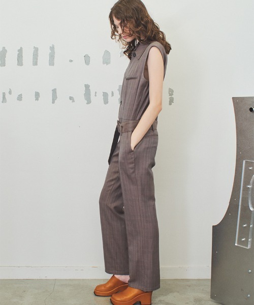 セール】suiting jumpsuits（つなぎ/オールインワン）｜soduk