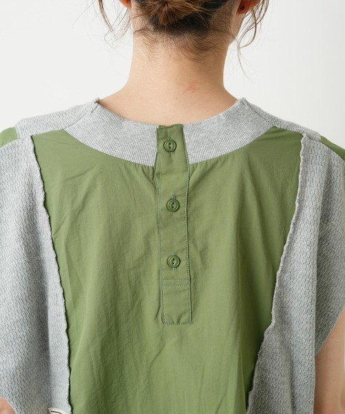 etsinta（エシンタ）の「【etsinta/エシンタ】リメイクワッフルクロップドベスト（ベスト・レディース・グレー/オフホワイト/ブラック・ONE SIZE）」の15枚目の写真