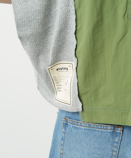 etsinta（エシンタ）の「【etsinta/エシンタ】リメイクワッフルクロップドベスト（ベスト・レディース・グレー/オフホワイト/ブラック・ONE SIZE）」の16枚目の写真