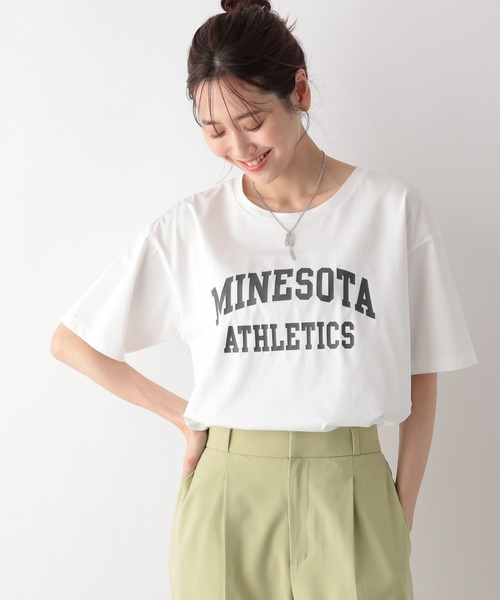 セール】リッチクリーンプリントT/987156（Tシャツ/カットソー