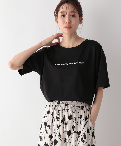 セール】リッチクリーンプリントT/987156（Tシャツ/カットソー