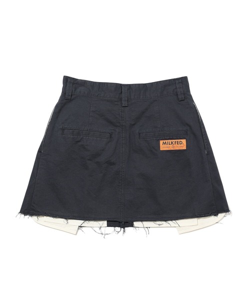 MILKFED.（ミルクフェド）の「CUT-OFF SKIRT（スカート・レディース・ネイビー/ベージュ/グレー・M/S）」の13枚目の写真
