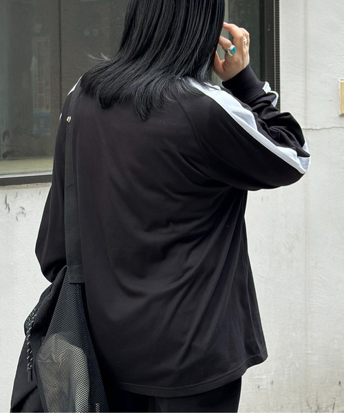 Reebok（リーボック）の「ライン切替T（Tシャツ/カットソー・メンズ・ネイビー/ホワイト/ブラック・MEDIUM/LARGE）」の20枚目の写真