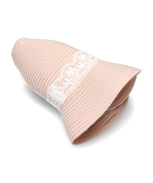 Kids Foret(キッズフォーレ)の「洗えるたためるレース付ひらひらハット・帽子(ハット・キッズ・ベージュ/ピンク/ブラウン・50/52/54/56)」の15枚目の写真