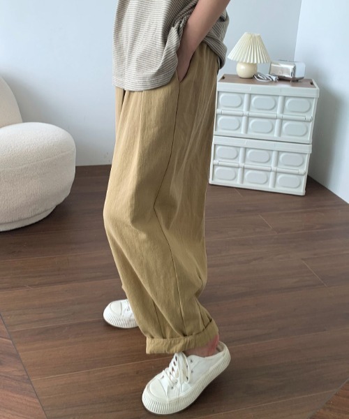 GEMEDA(ジェメダ)の「ウエストゴムバルーンパンツ(その他パンツ・レディース・ブラック/ベージュ・S/M)」の11枚目の写真