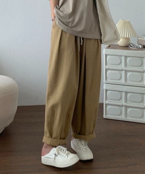 GEMEDA(ジェメダ)の「ウエストゴムバルーンパンツ(その他パンツ・レディース・ブラック/ベージュ・S/M)」の12枚目の写真