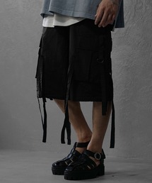 MinoriTY | 【MinoriTY】2wayナイロンワッシャーカーゴパンツ メンズ 韓国 テックパンツ ナイロンパンツ ハーフパンツ パンツ メンズ 秋服 秋 夏(カーゴパンツ)