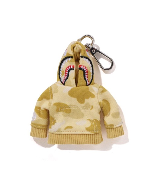 A BATHING APE(アベイシングエイプ)の「COLOR CAMO SHARKEY CHAIN(キーケース/キーアクセサリー・レディース・イエロー/パープル・FREE)」の2枚目の写真