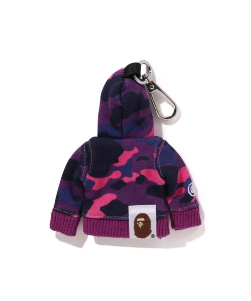 A BATHING APE(アベイシングエイプ)の「COLOR CAMO SHARKEY CHAIN(キーケース/キーアクセサリー・レディース・イエロー/パープル・FREE)」の3枚目の写真