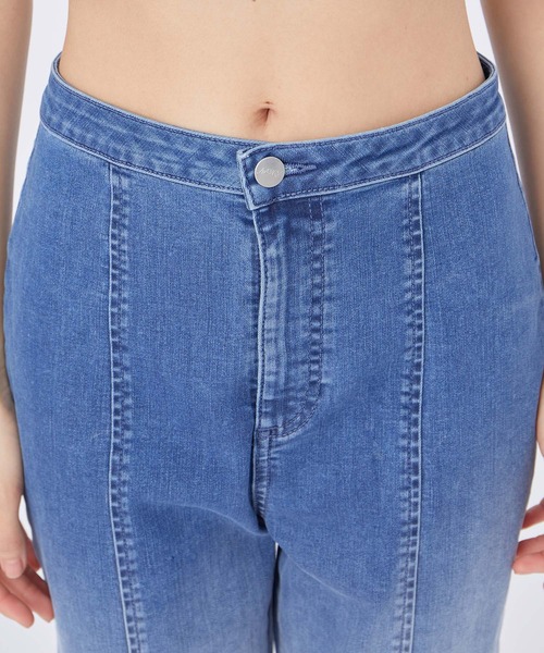 NERGY（ナージー）の「【Water proof Denim】デニムフレアパンツ（デニムパンツ・レディース・ブルー/ブルー系その他4・M/S）」の14枚目の写真